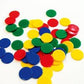 Round Counters 100pc 4 Solid Colours