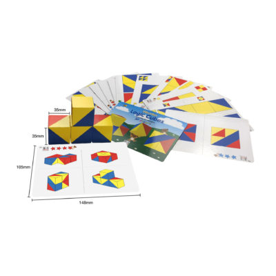 3D Puzzle Logical Cubes with 60 Designs