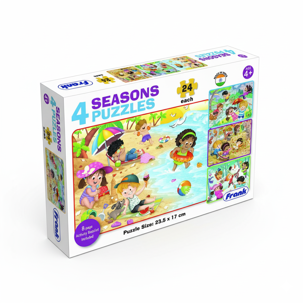4 Seasons Puzzle & Activity Book