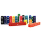 51pcs Colour Coded Interlocking Equivalency Cubes with 6 Activities Included