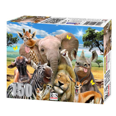 African Selfie Puzzle 150pcs