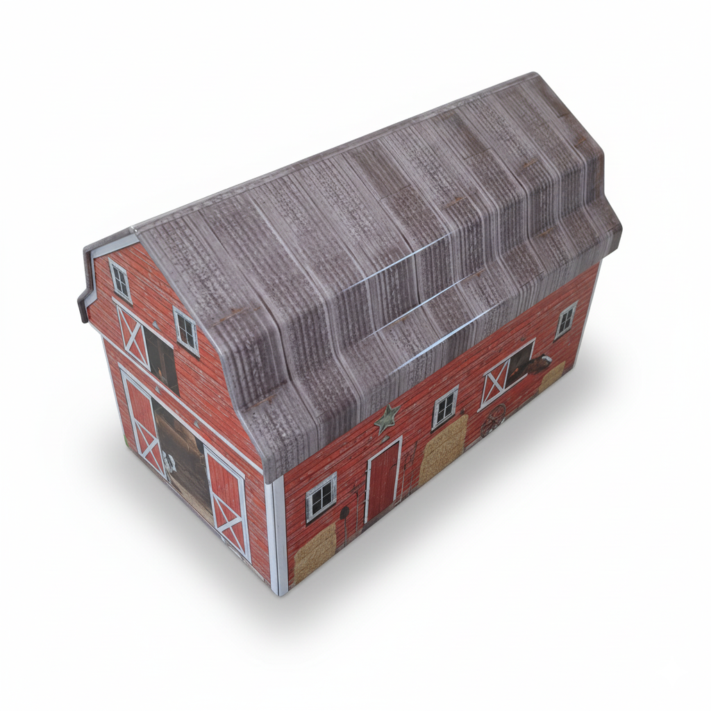 Barnyard Puzzle in a Tin