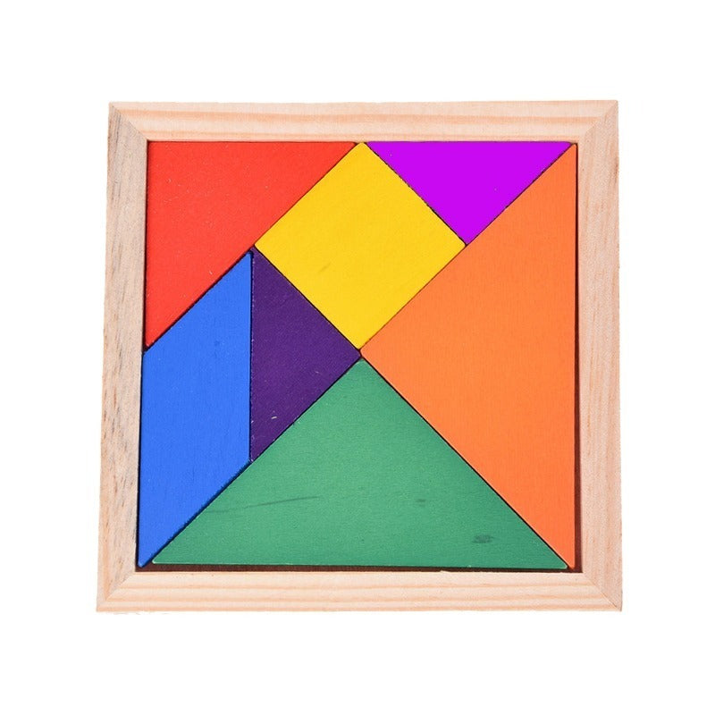 Wooden Tangram Set