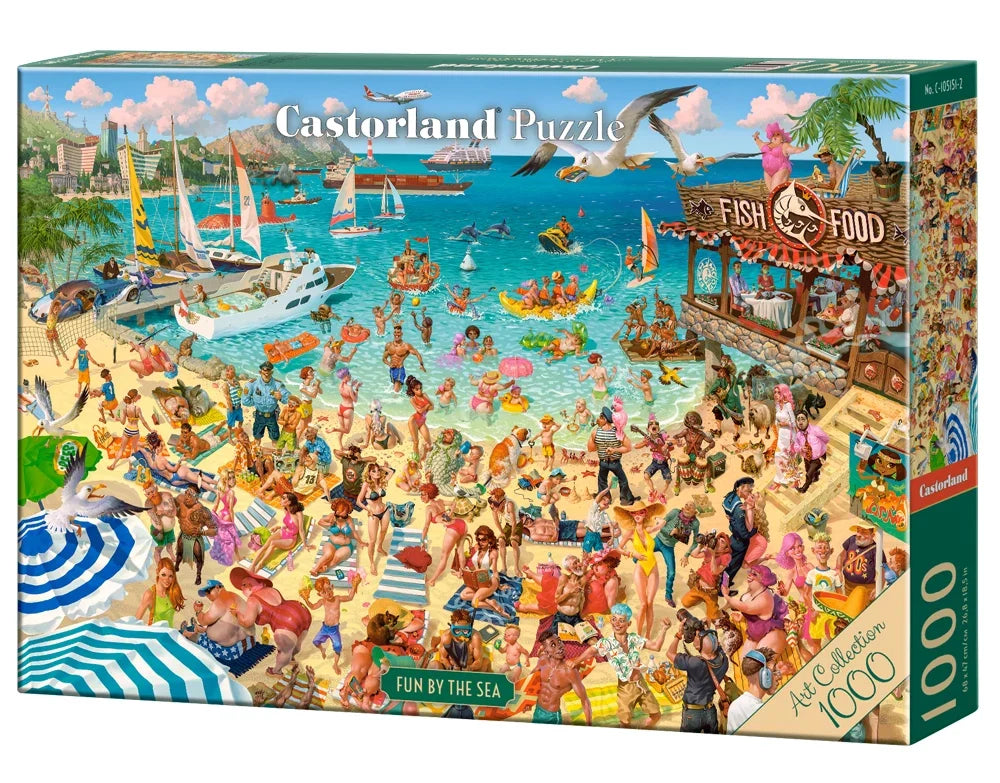 Fun By The Sea 1000 Piece Puzzle