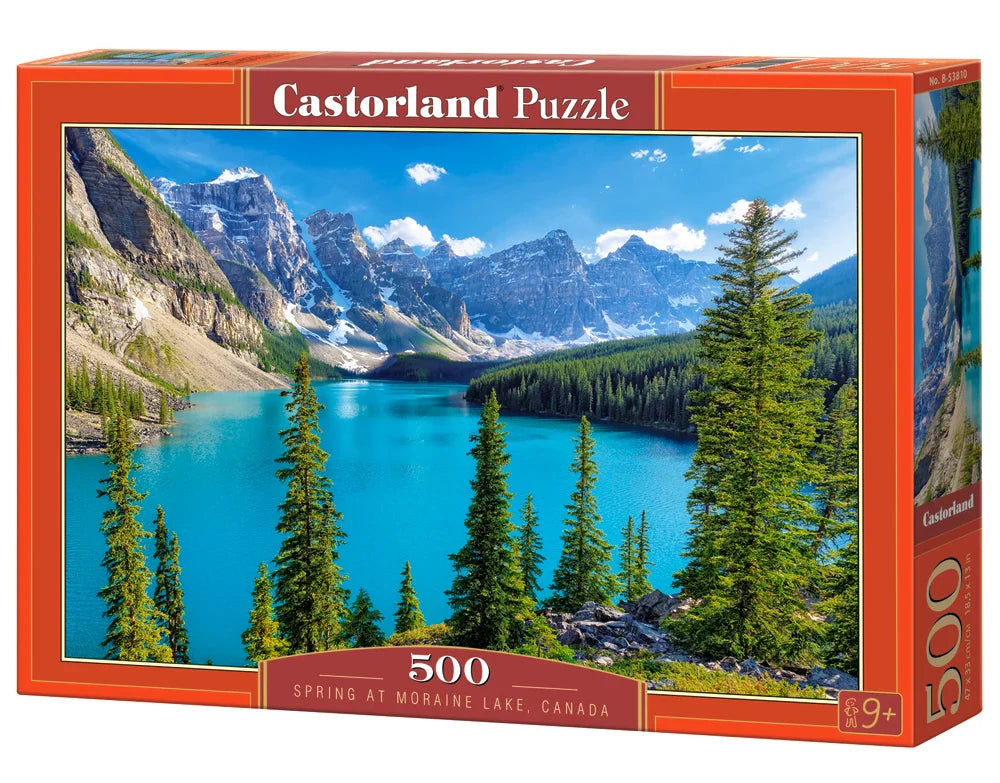 Spring Of Morain Lake, Canada 500 Piece Puzzle