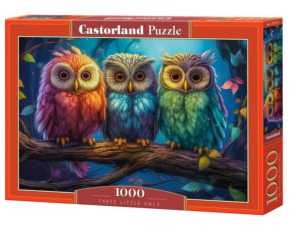 Three Little Owls 1000 Piece Puzzle