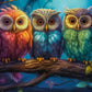 Three Little Owls 1000 Piece Puzzle