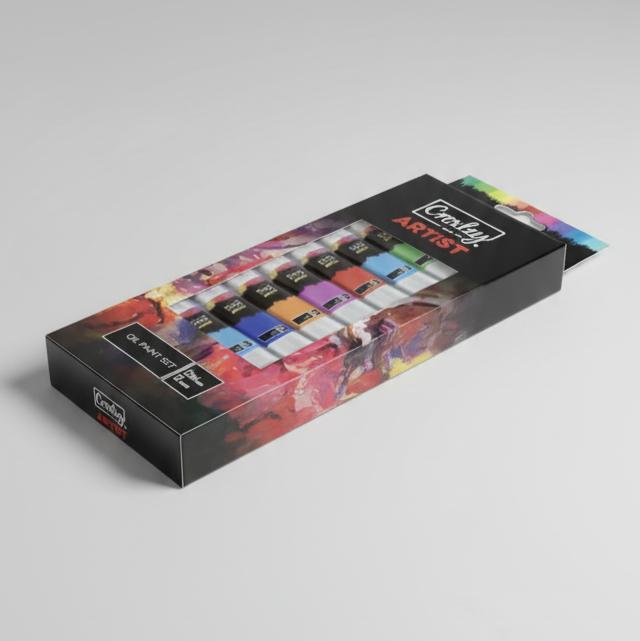 Croxley Artist Oil Paint Tubes 12 x 12ml