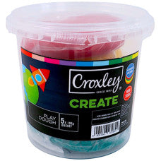 Croxley Play Dough Standard Colours 5x100g