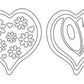 Fridge Magnet Sand Art Pack of 4