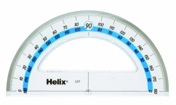 Helix Protractor 15cm 180deg