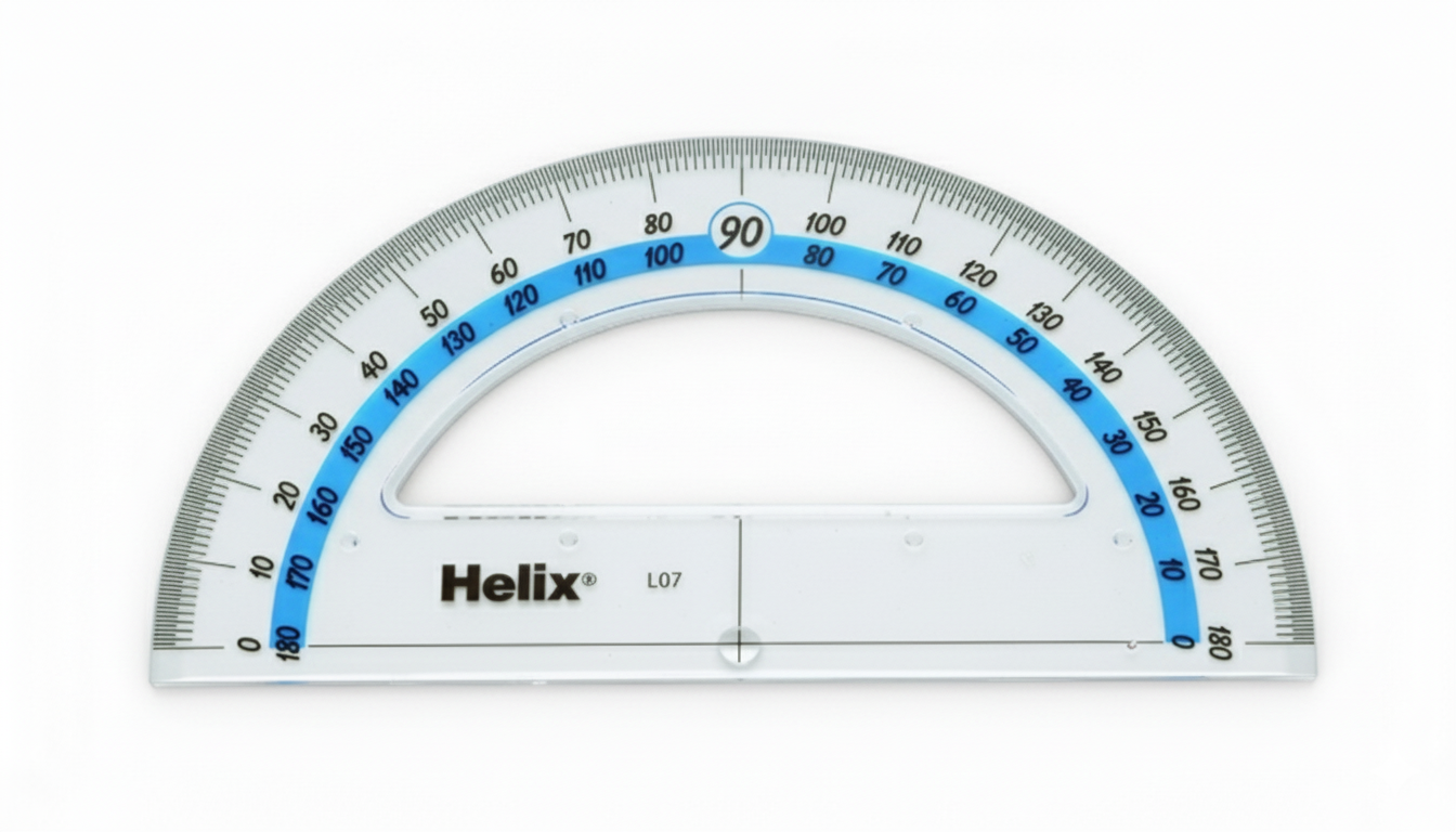 Helix Protractor 15cm 180deg