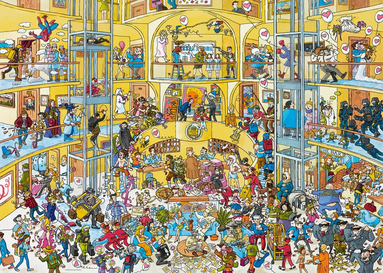 Hotel Life 1000 Piece Puzzle