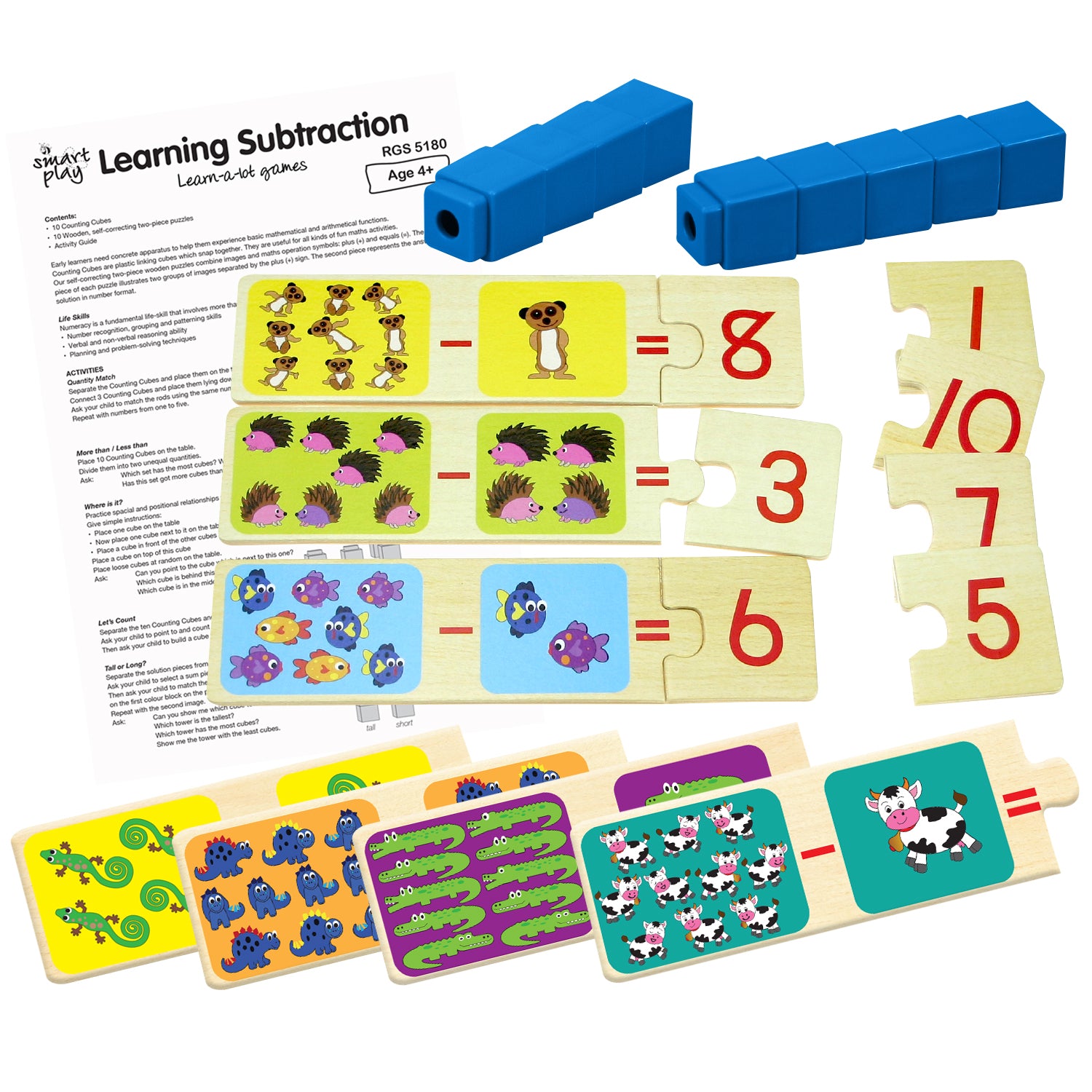 Learning Subtraction incl. 12 Activities