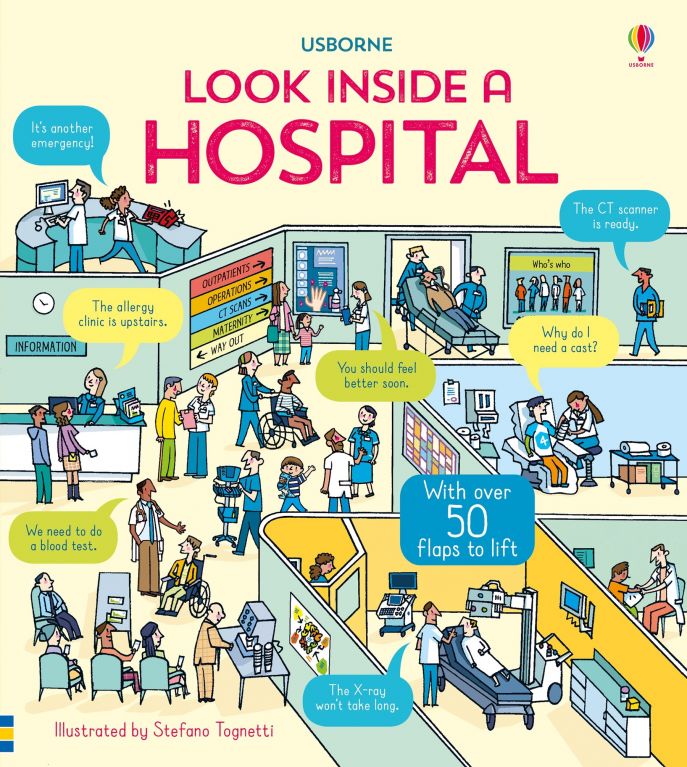 Look Inside a Hospital by Katie Daynes