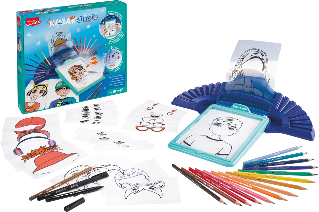 Maped Creativ Avatar Studio Light-Up Drawing Machine