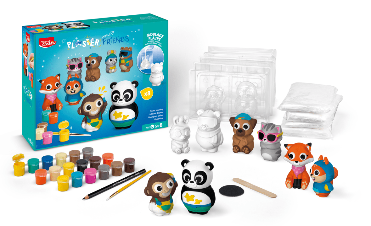 MAPED Creativ Plaster Friends – Maxi Set