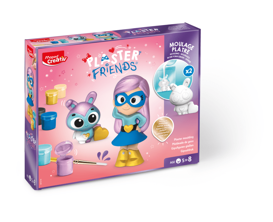 MAPED Creativ Plaster Friends – SUPER