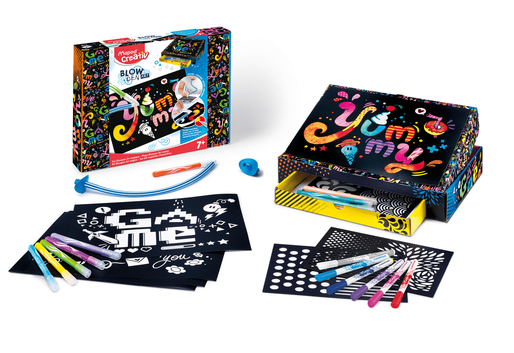 Maped Creativ Blowpen Airbrush – Magic Art Station