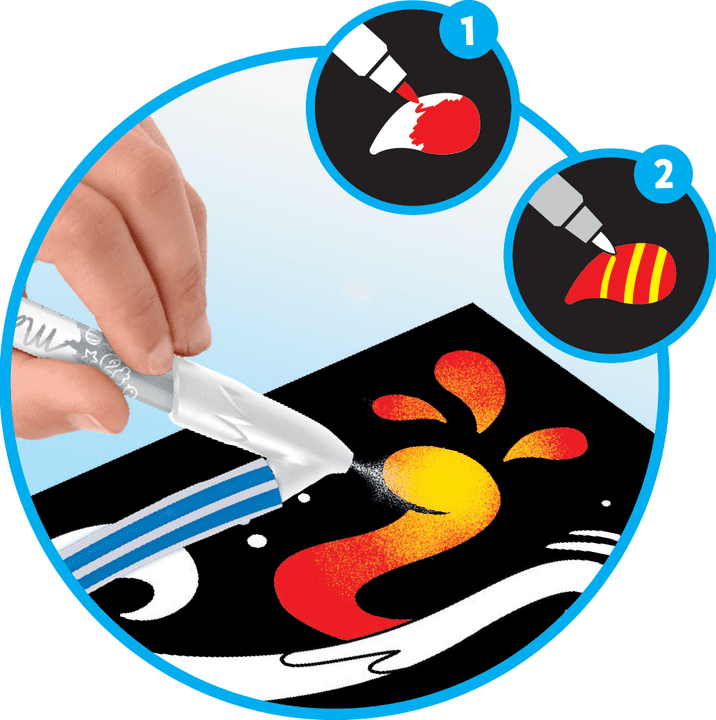 Maped Creativ Blowpen Airbrush – Magic Art Station