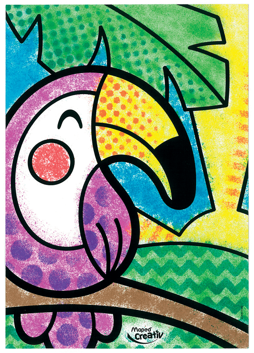 Maped Creativ Blowpen Airbrush – Pop Art