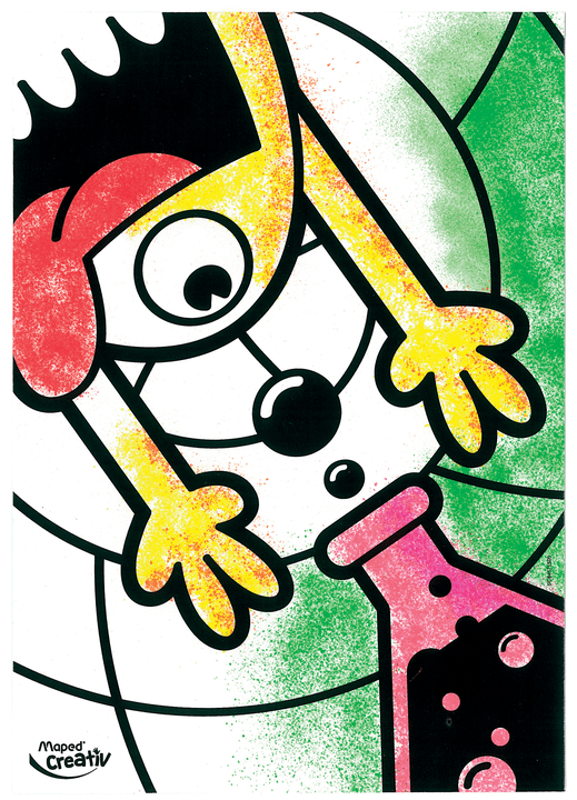 Maped Creativ Blowpen Airbrush – Pop Art