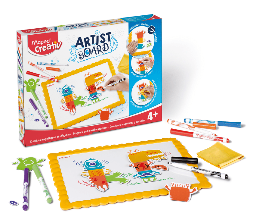 Maped Creativ Magnetic Monster Artist Board