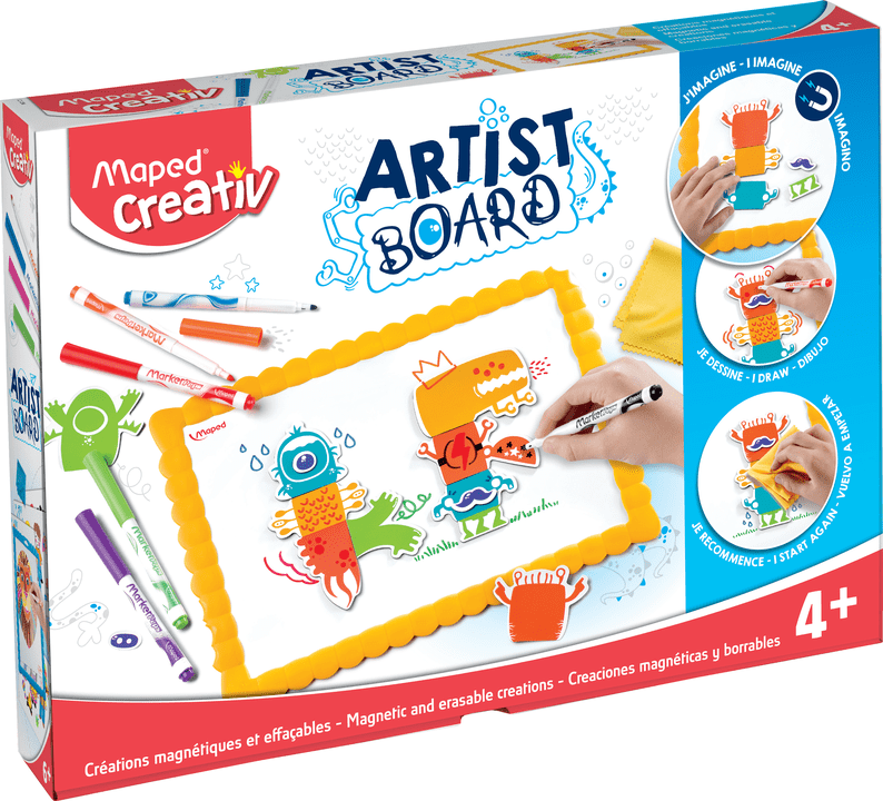 Maped Creativ Magnetic Monster Artist Board