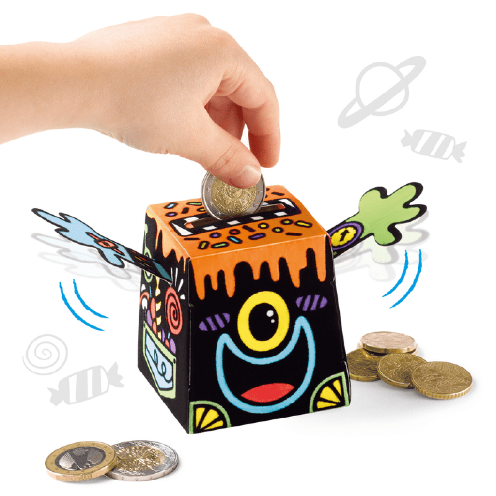 Maped Creativ Mini Box – Velvet Colouring Piggy Bank