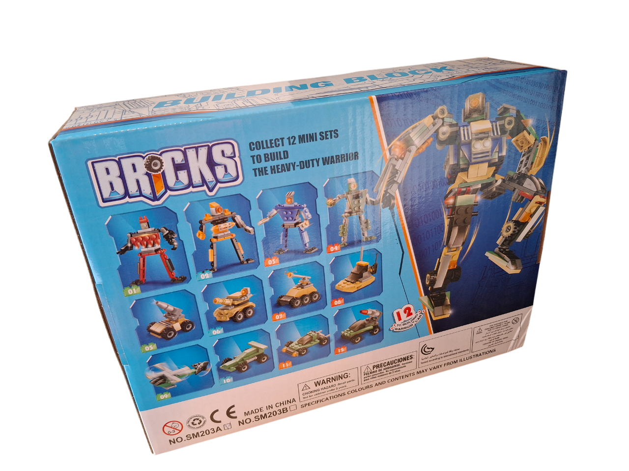 13-in-1 Mini Robot Building Blocks