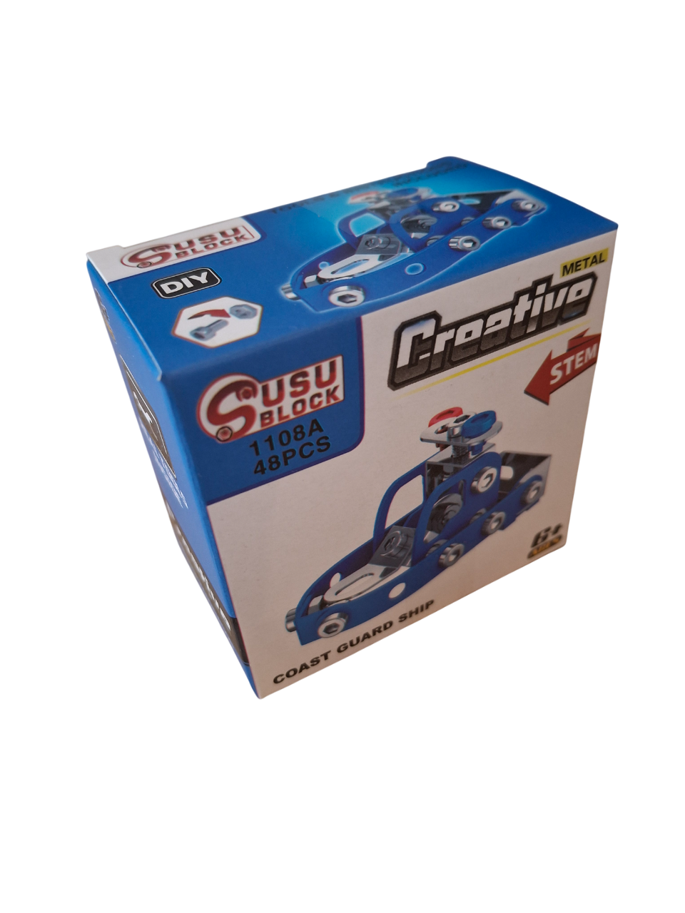 48pc Mini Metal Coast Guard Ship