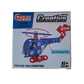 42pc Mini Metal Police Helicopter