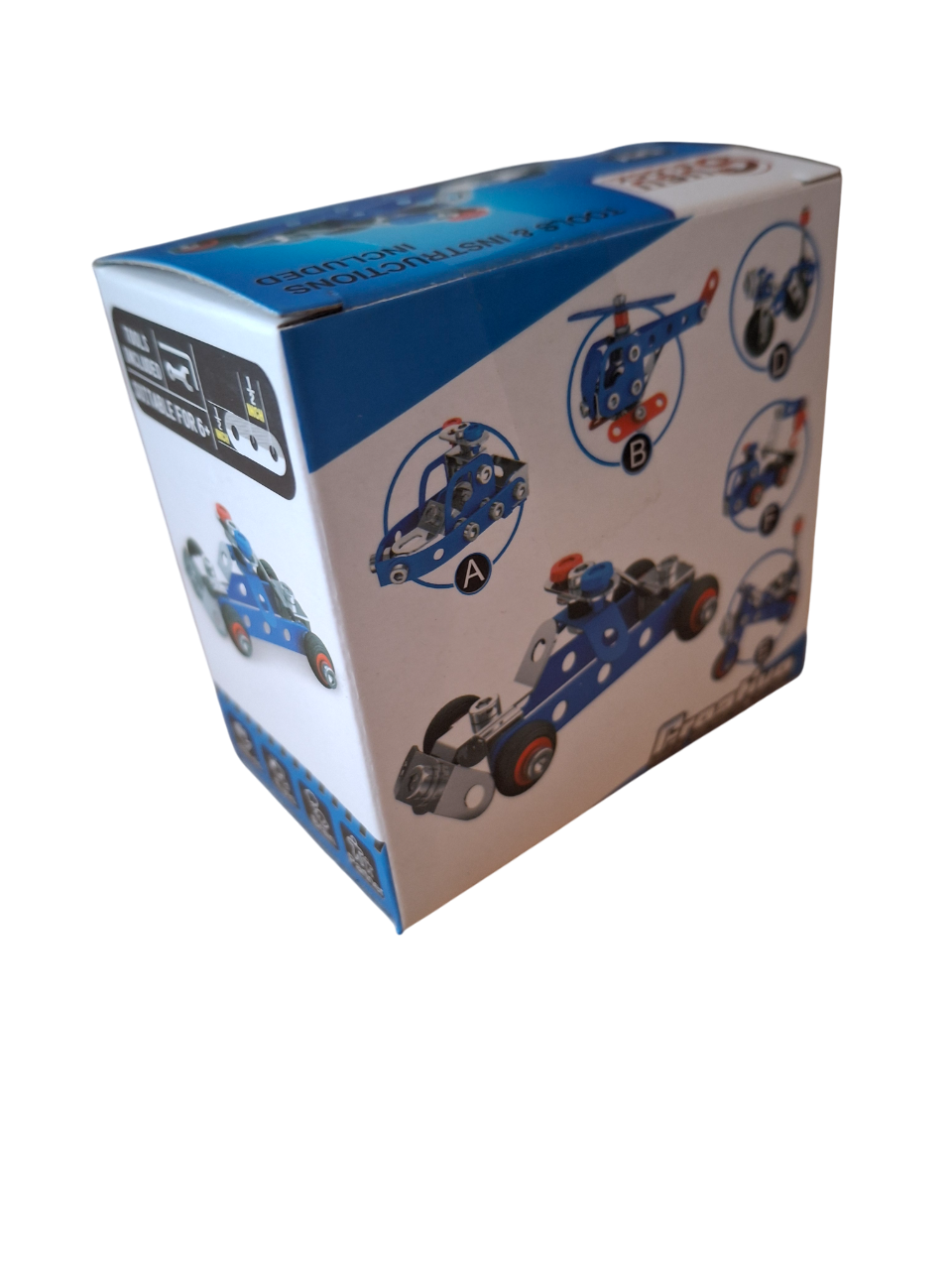 45pc Mini Metal Police car