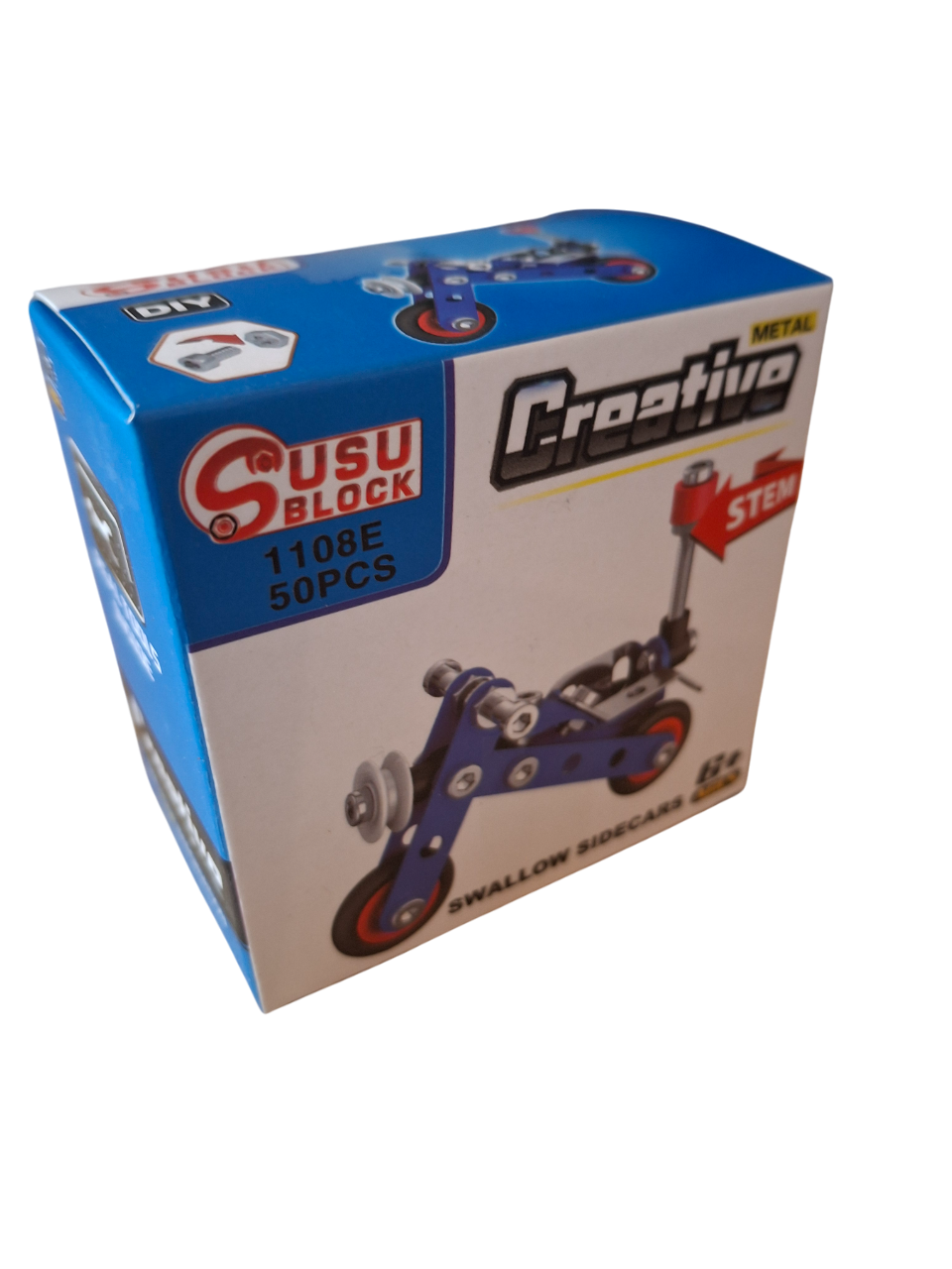 50pc Mini Metal Swallow Sidecar