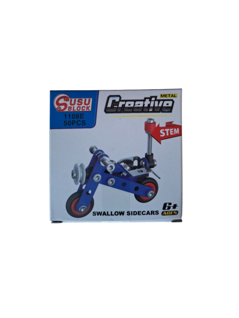 50pc Mini Metal Swallow Sidecar