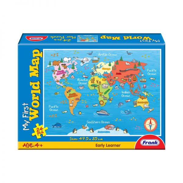 My First World Map Puzzle