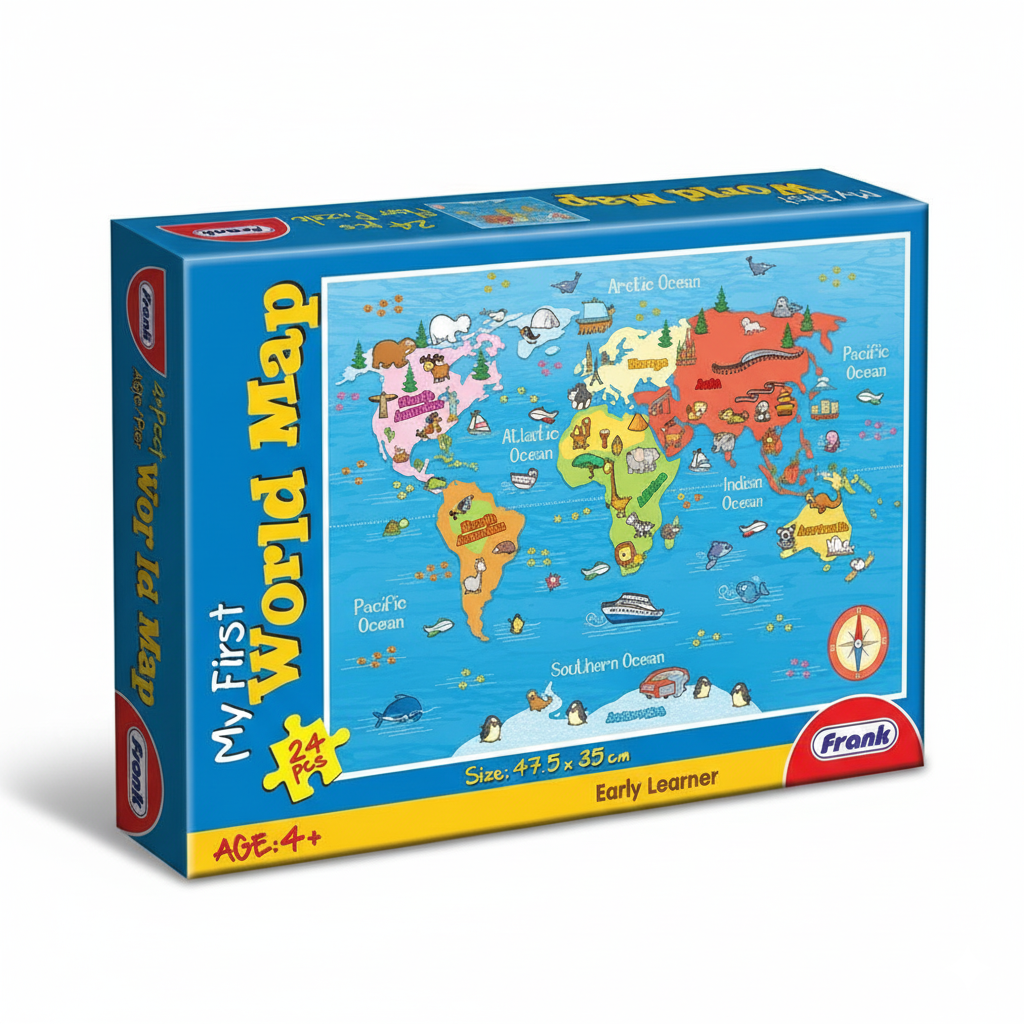 My First World Map Puzzle