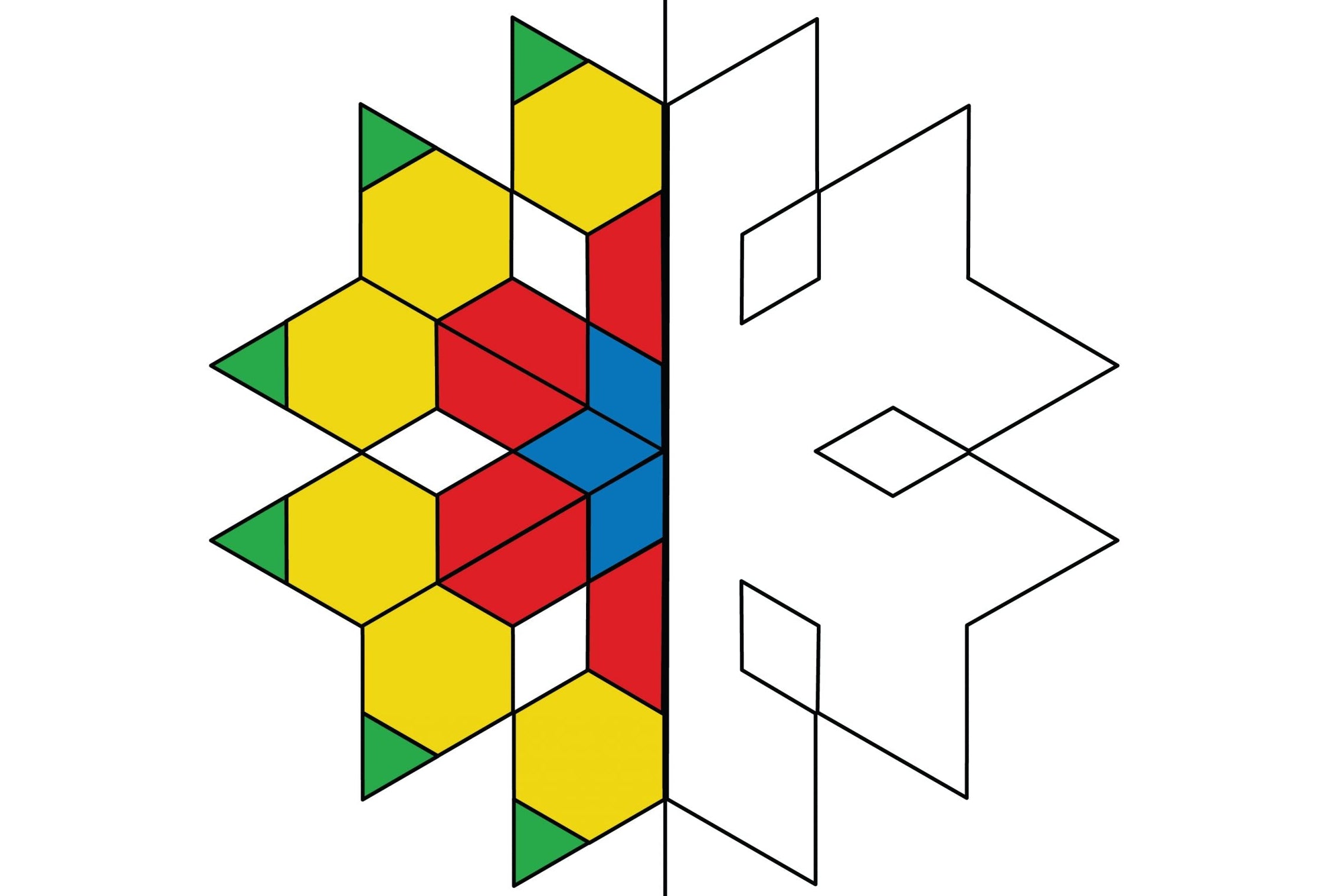 Pattern Blocks 125pc