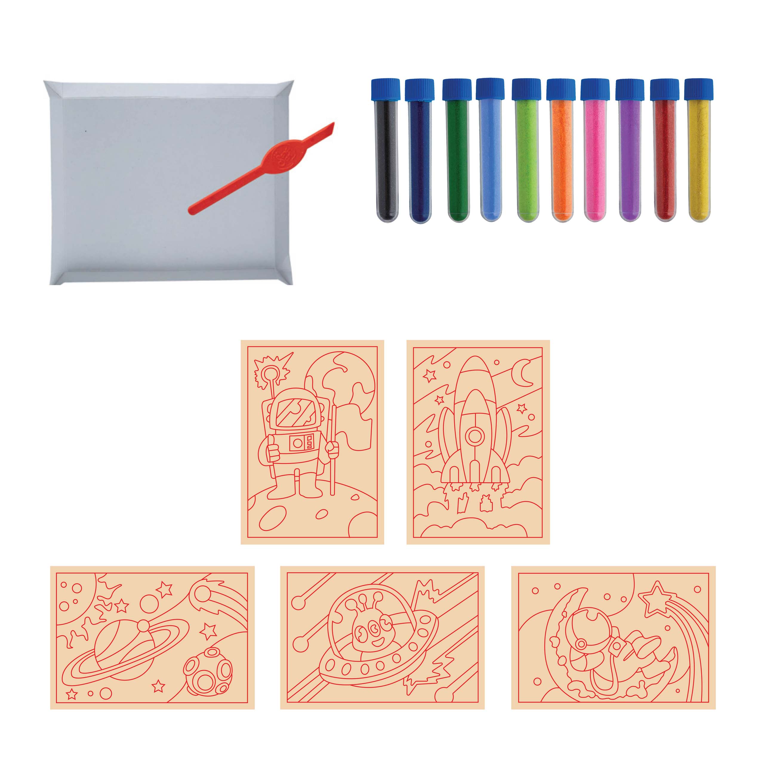 Sand Art Space Neon Pack
