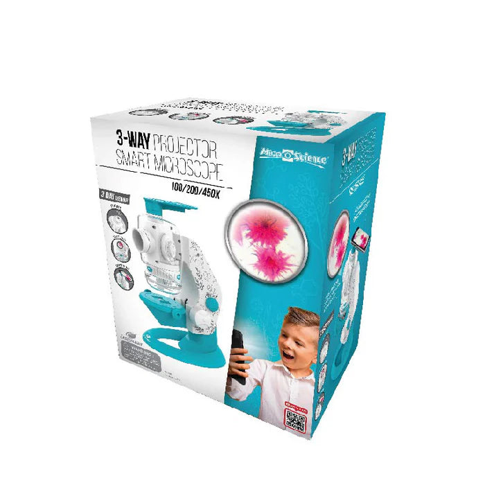 Smart 3-Way Projector Microscope