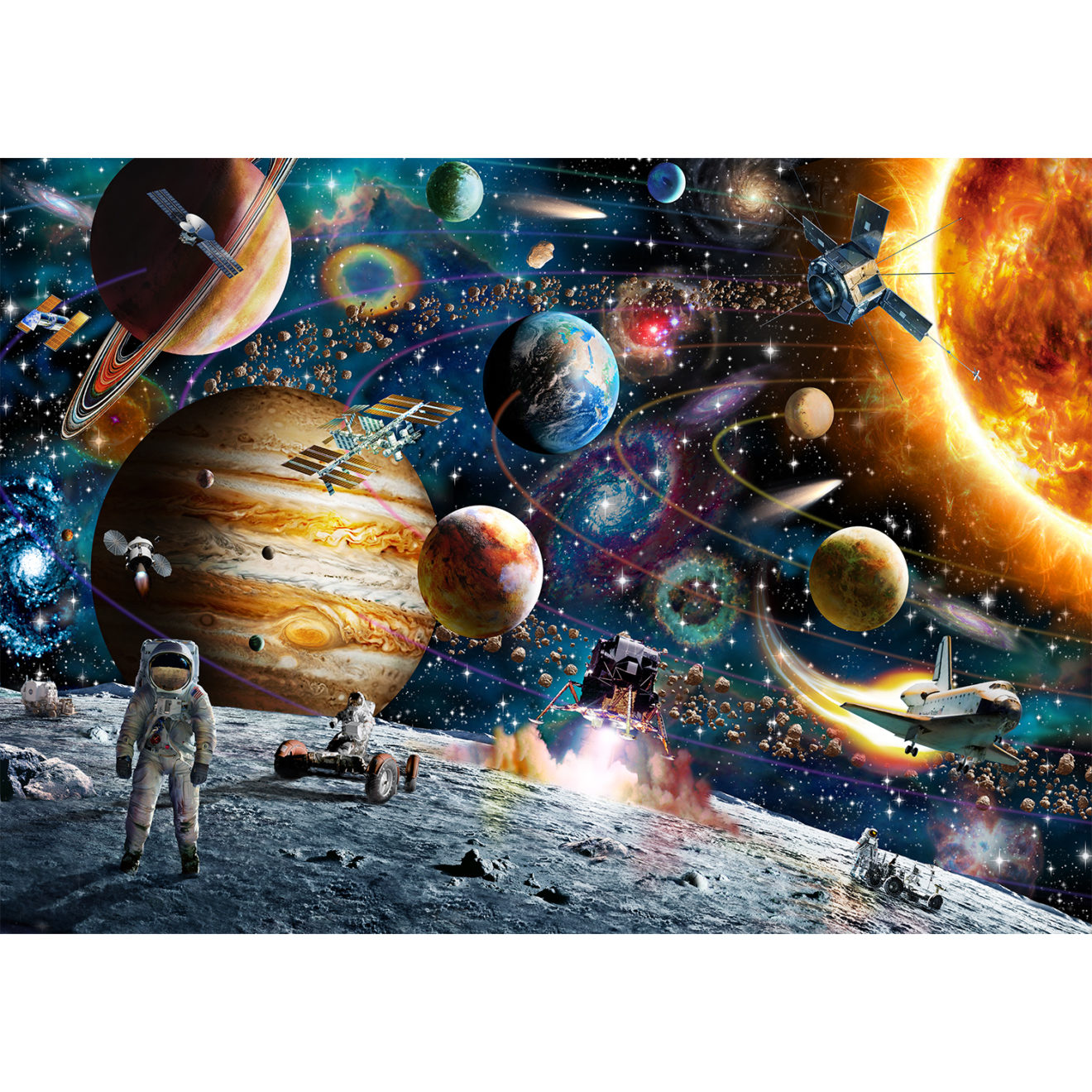 Space Odyssey Puzzle 36pc