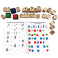 Stamps, Numbers, Dots and Shapes incl. 16 Page Activity Book