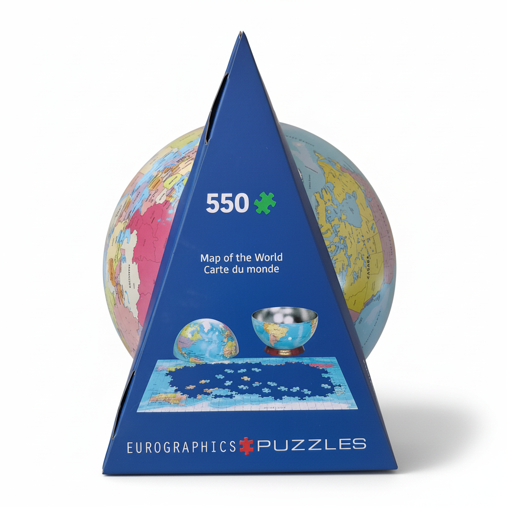 World Puzzle in a Tin