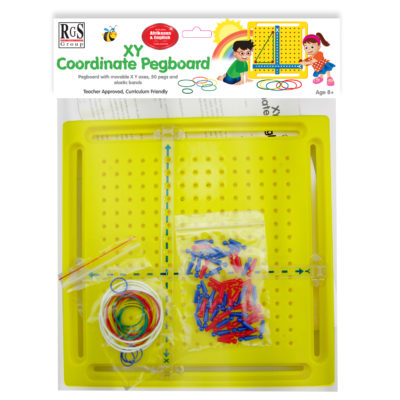 Large XY Coordinate Geometry Pegboard
