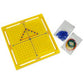 Large XY Coordinate Geometry Pegboard