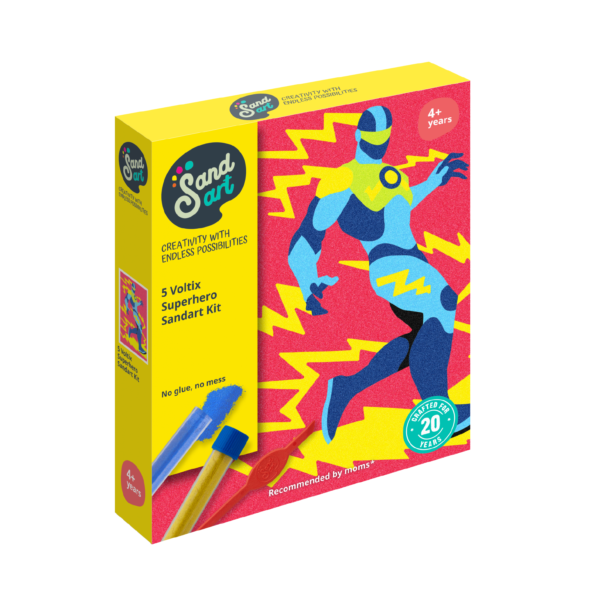 Sand Art Voltix Super Hero Pack