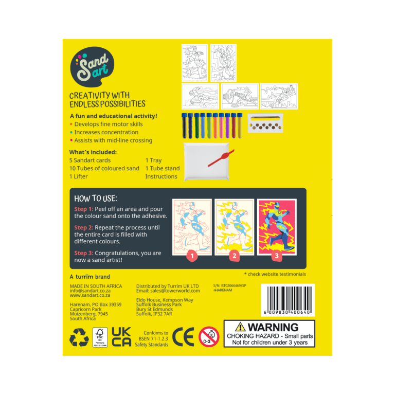 Sand Art Voltix Super Hero Pack